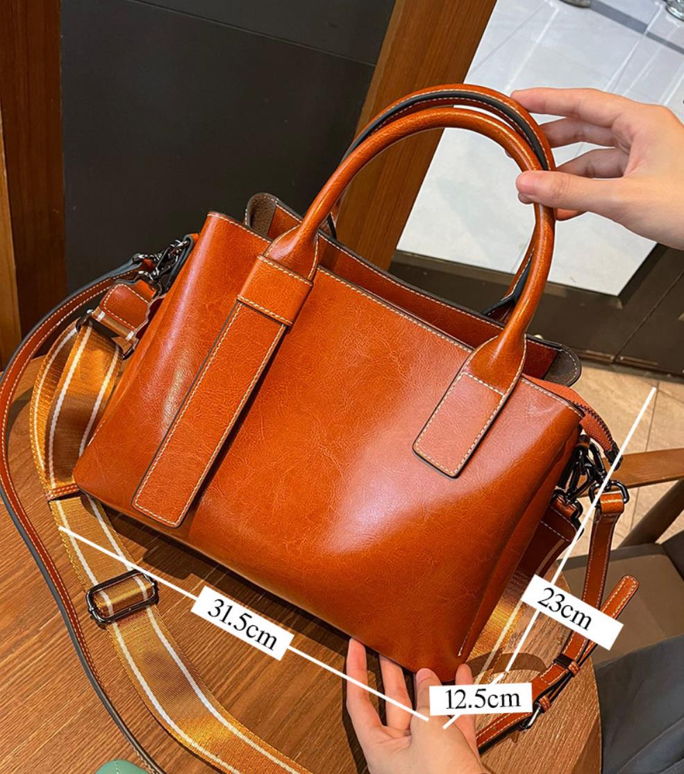 Leather Single Shoulder Bag for Women Crossbody Handbag for Everyday Commuter Use, Birthday Gift for Her VPPBUY shop