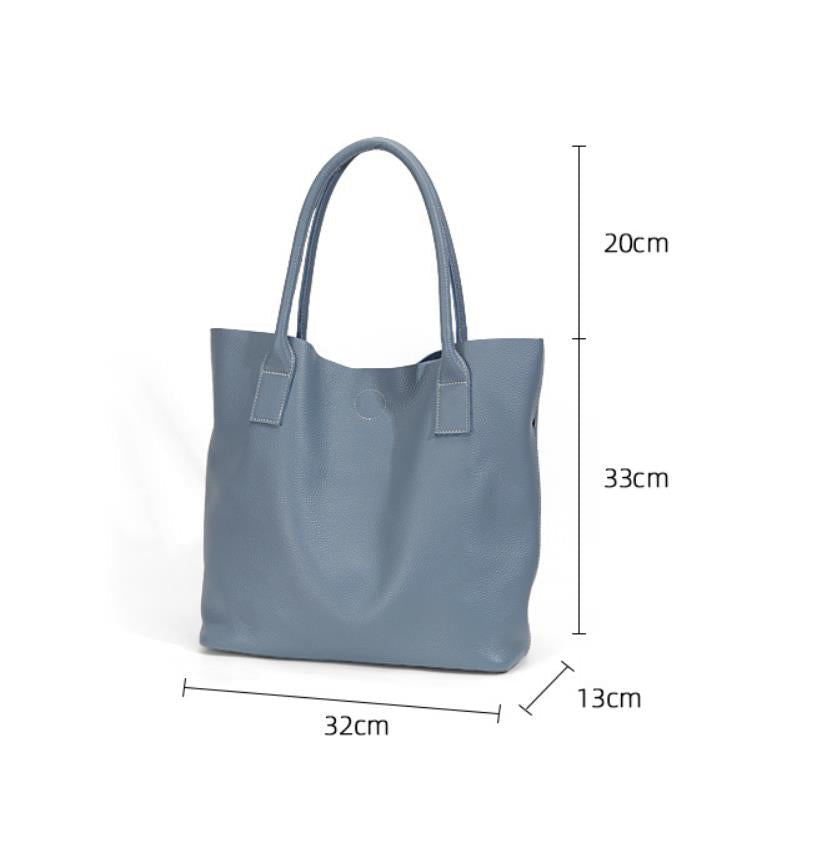 Minimalist Leather Tote Bag for Women Shoulder Bag Handbag, Everyday Large Capacity Elegant Bag, Birthday Gift for Her VPPBUY shop