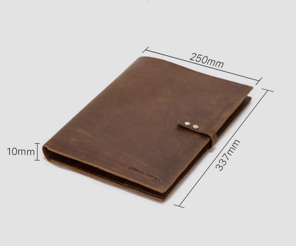 Name Engraving Leather Portfolio iPad Pro 12.9 Tablet Case Envelop, Men's Business Portfolio, Document Organizer, Personalized Anniversary Birthday for Gift VPPBUY shop