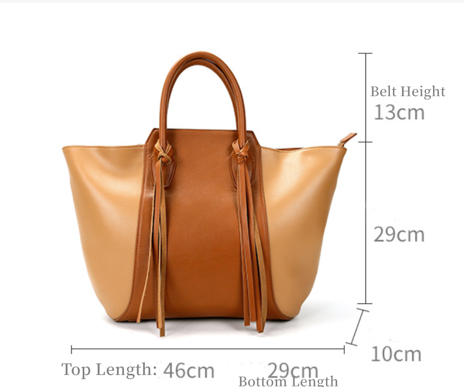 Leather Tote Bag for Women Everyday Shoulder Bag, Large Capacity Handbag, Birthday Gift for Her VPPBUY shop