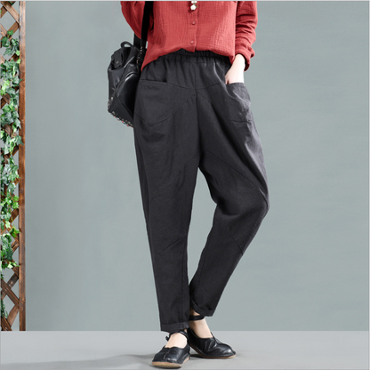 Linen Summer Women Casual Pants LPP97131 VPPBUY shop