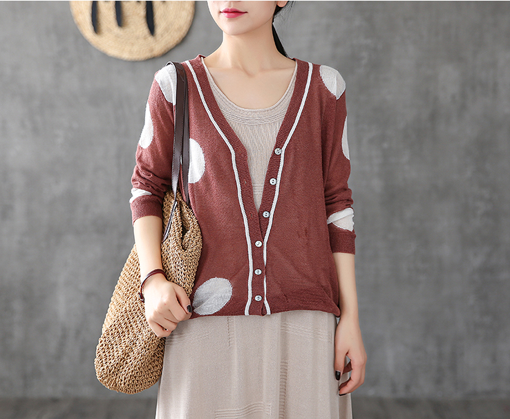 Long Sleeve Summer Women Casual Blouse Cotton Shirts Tops DZA2006133 VPPBUY shop