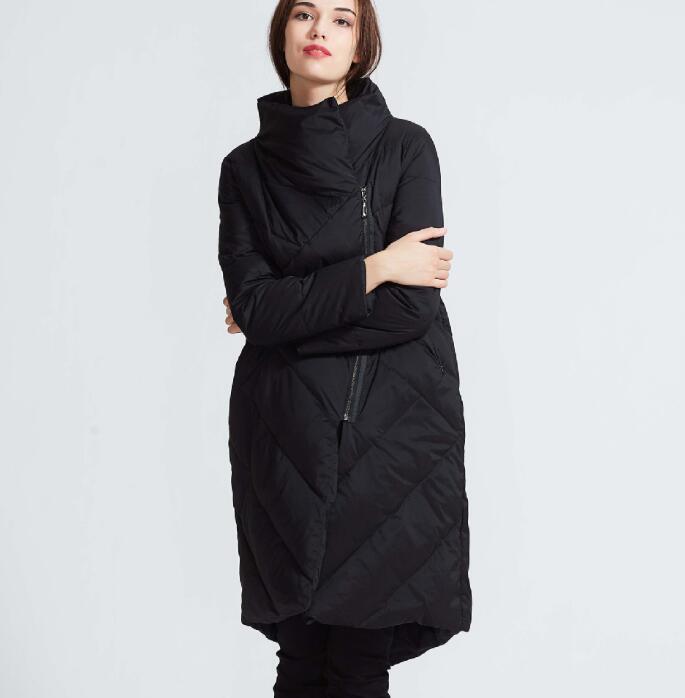 High Collar Women Winter Coat,Thick 90% Duck Down Puffer Jackets Warm Down Coat Any Size VPPBUY shop