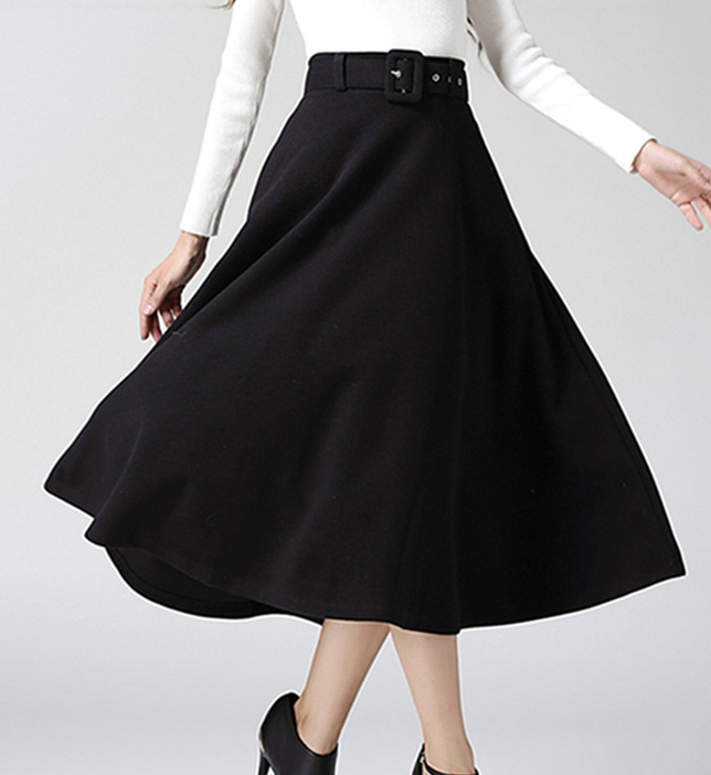 Women's Skirts Winter Wool Skirt  XYN98409 VPPBUY shop