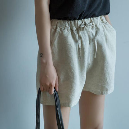 Women linen Shorts VPPBUY shop