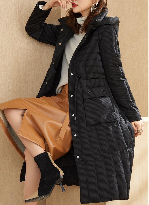 Loose Long Winter Puffer Coat Duck Down Jacket Hooded Down Jacket Women Coat 2002 VPPBUY shop