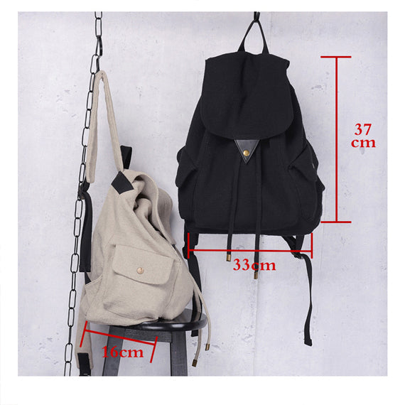 Canvas Casual Women Backpack Travel Shoulder Bag VPPBUY shop