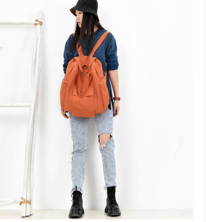 Casual Backpack Simple Large Women Travel Bag Shoulder Bag VPPBUY shop