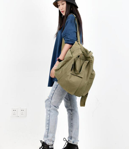 Casual Backpack Simple Large Women Travel Bag Shoulder Bag VPPBUY shop