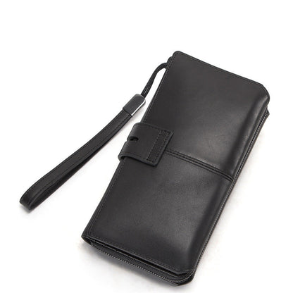 Men's Leather Wallet Leather Purse Hand Bag Clutch Bag Card Package Storage Bag For Gift VPPBUY shop