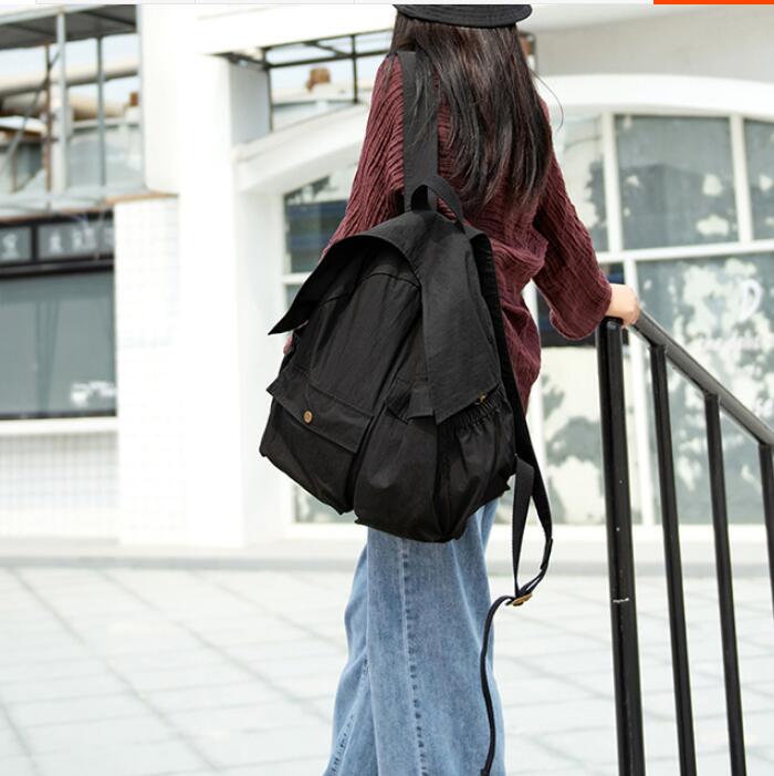 Casual Cotton Simple Women Travel BackPack Shoulder Bag VPPBUY shop