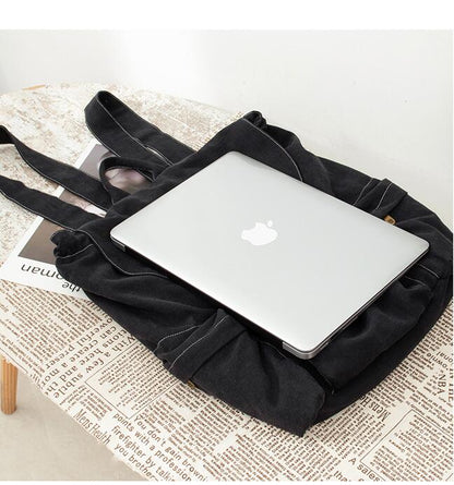 Cotton Simple Women Travel Packback Shoulder Bag VPPBUY shop