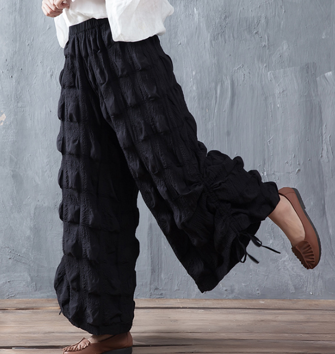 Casual  Women Casual Cotton Wide Leg Pants SJ981106 VPPBUY shop