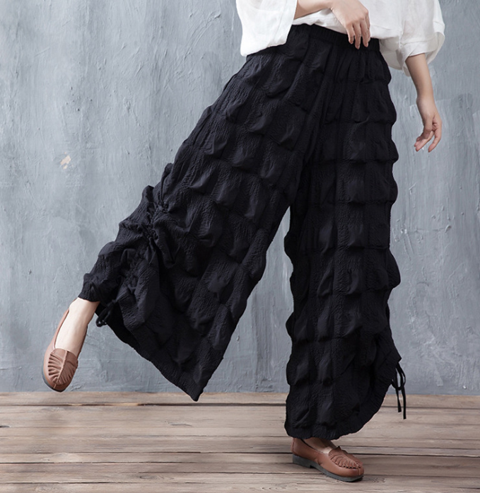 Casual  Women Casual Cotton Wide Leg Pants SJ981106 VPPBUY shop