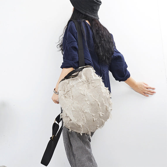 Cotton Linen Women Bags Simple Style Women Backpack Shoulder Bag VPPBUY shop