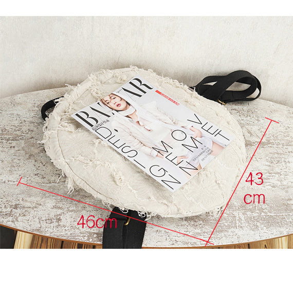 Cotton Linen Women Bags Simple Style Women Backpack Shoulder Bag VPPBUY shop