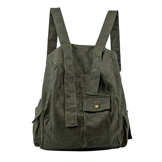 Casual Canvas Simple Style Women Backpack Shoulder Bag VPPBUY shop