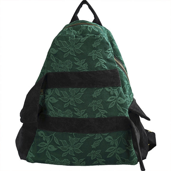 Patchwork Lace Green Simple Style Women Backpack Shoulder Bag VPPBUY shop