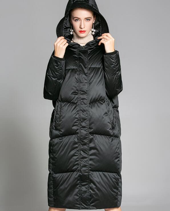 Loose Long Women Down Coat Winter Loose 90% Duck Down Jackets VPPBUY shop