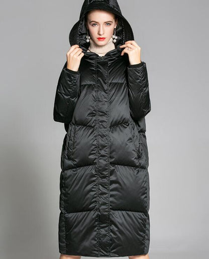 Loose Long Women Down Coat Winter Loose 90% Duck Down Jackets VPPBUY shop