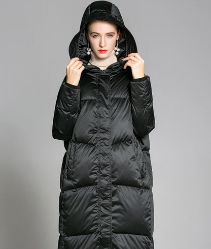 Loose Long Women Down Coat Winter Loose 90% Duck Down Jackets VPPBUY shop