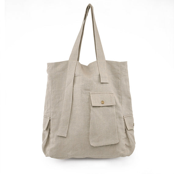 Women Cotton Linen Bags Simple Style Women Shoulder Bag VPPBUY shop