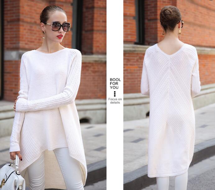 Long Sleeve  loose Style Women Tops Woolen Knit Sweater VPPBUY shop