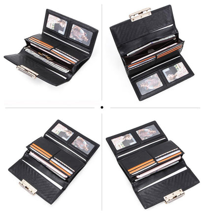 Ladies Leather Wallet Hand Bag Purse Card Package Clutch Bag Storage Bag For Gift VPPBUY shop