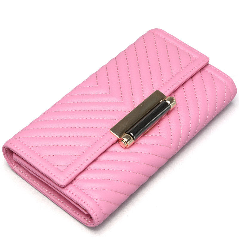 Ladies Leather Wallet Hand Bag Purse Card Package Clutch Bag Storage Bag For Gift VPPBUY shop