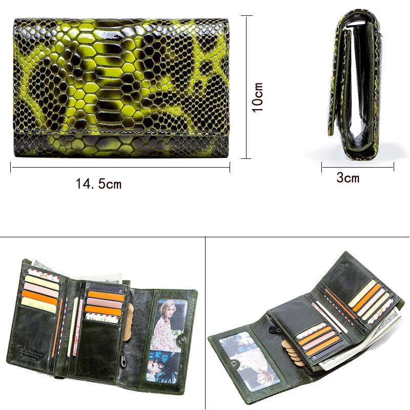 Ladies Leather Wallet Hand Bag Purse Card Package Clutch Bag Storage Bag For Gift VPPBUY shop