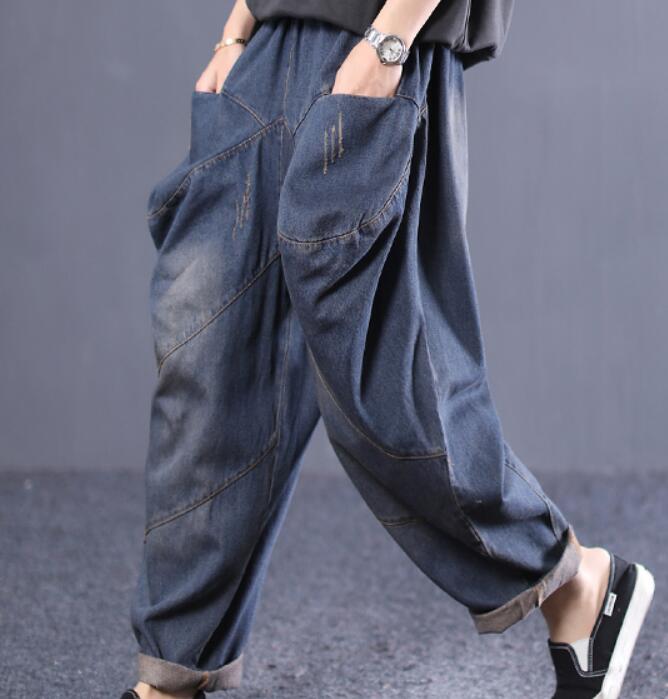 Casual Women Cotton Harem Pants Wide Leg Pants SJ981106 VPPBUY shop