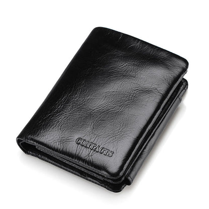 Men's Leather Wallet Purse Card Package Hand Bag Clutch Bag Storage Bag For Gift VPPBUY shop