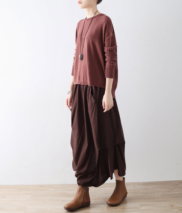 Casual Summer Women Skirts Women Skirts Women Linen Cotton Skirts ATM962319 VPPBUY shop