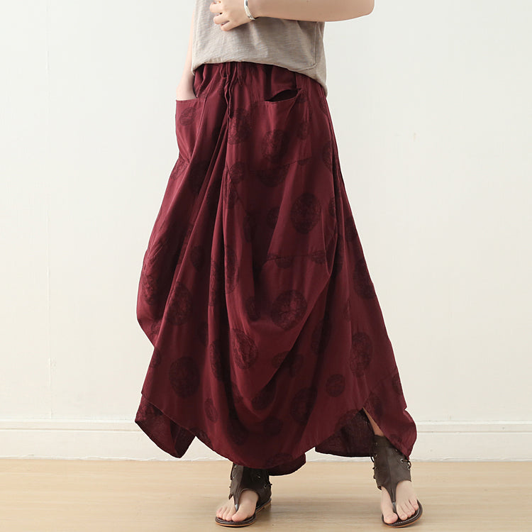 Casual Summer Women Skirts Women Skirts Women Linen Cotton Skirts ATM962323 VPPBUY shop