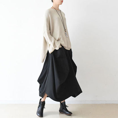 Casual Summer Women Skirts Women Skirts Women Linen Cotton Skirts ATM962329 VPPBUY shop