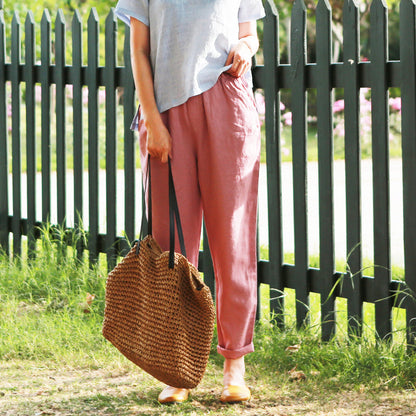 Linen Pants Summer Wide Legs Women Pants MDYP9764 VPPBUY shop