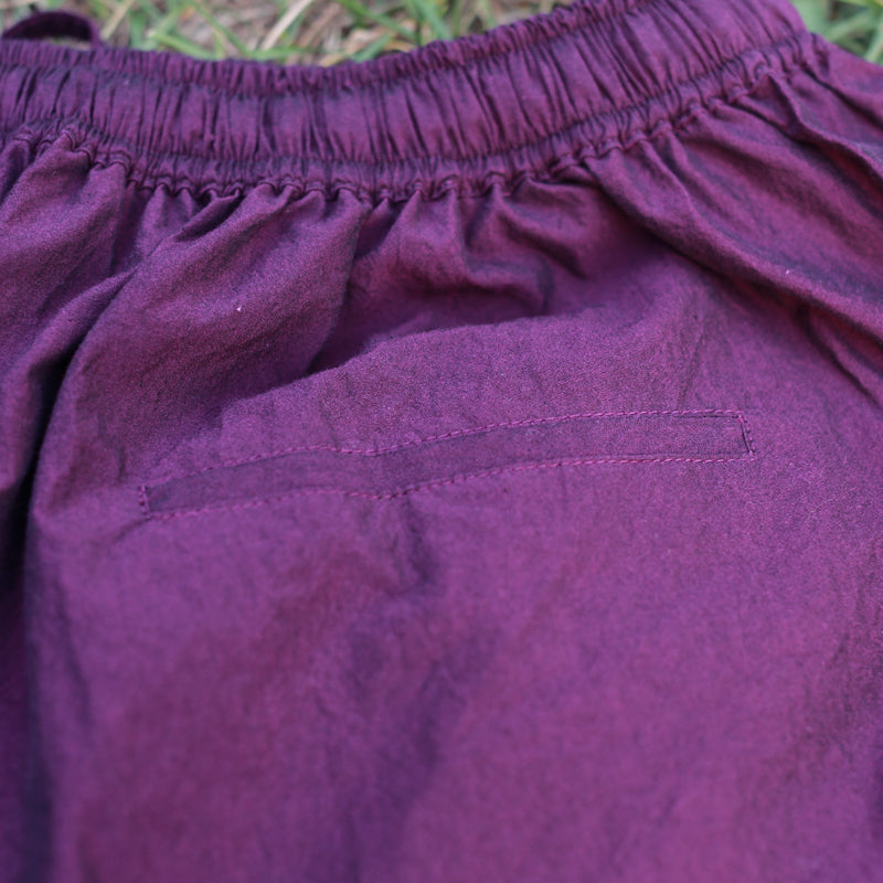 Purple Linen Pants Summer Wide Legs Women Pants MDYP9761 VPPBUY shop