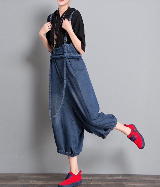 Denim Casual Spring Denim Overall Loose Women Jumpsuits QYCQ35 VPPBUY shop