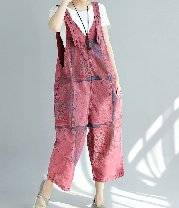 Denim Casual Spring Denim Overall Loose Short Women Jumpsuits QYCQ05114 VPPBUY shop