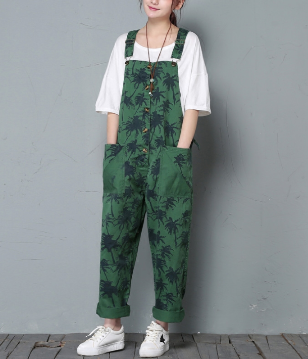 Denim Casual Spring Denim Overall Loose Short Women Jumpsuits QYCQ05117 VPPBUY shop