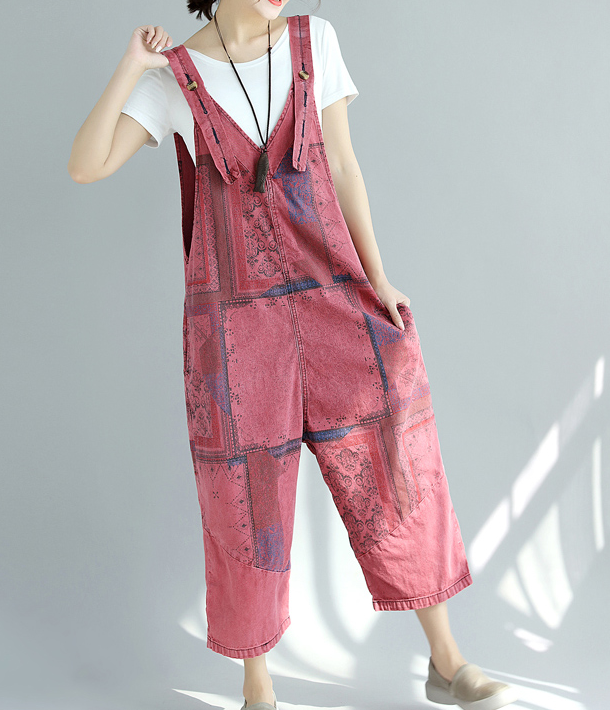 Denim Casual Spring Denim Overall Loose Short Women Jumpsuits QYCQ05114 VPPBUY shop