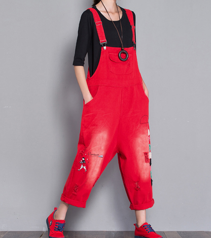 Denim Casual Spring Denim Overall Women Jumpsuits QY4 VPPBUY shop