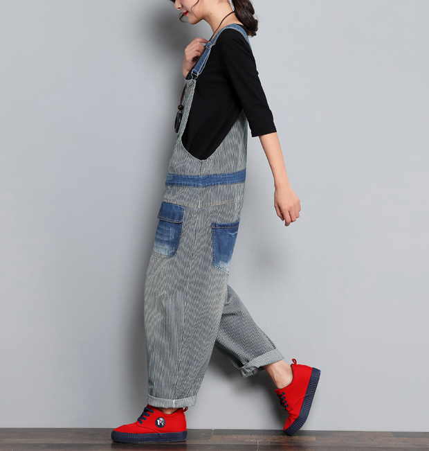 Loose Denim Casual Spring Denim Overall Women JumpsuitsQY13 VPPBUY shop