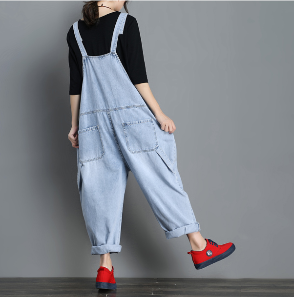 Denim Casual Spring Denim Overall Women Jumpsuits QY6 VPPBUY shop