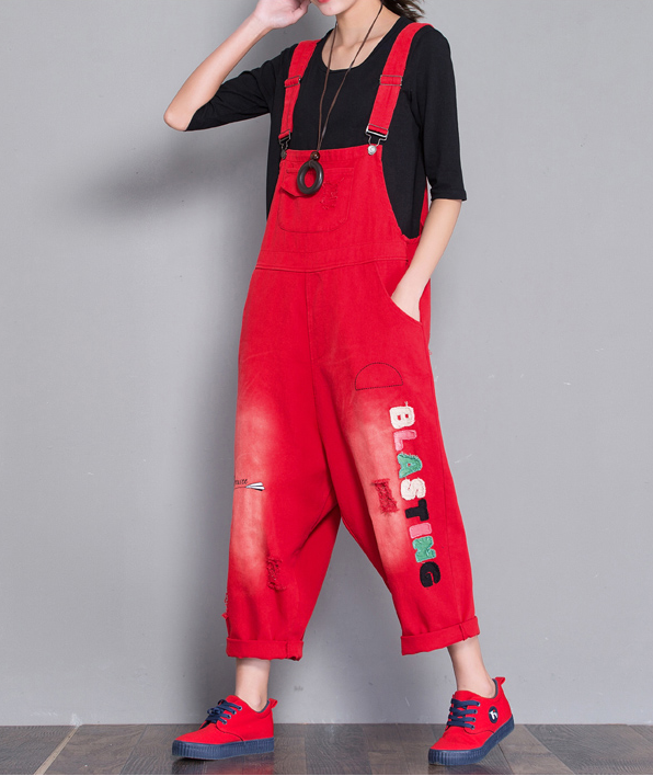 Denim Casual Spring Denim Overall Women Jumpsuits QY4 VPPBUY shop