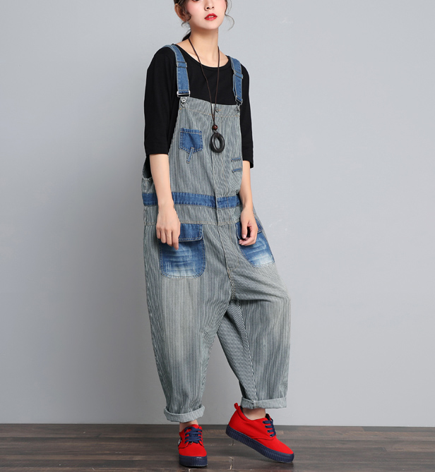 Loose Denim Casual Spring Denim Overall Women JumpsuitsQY13 VPPBUY shop