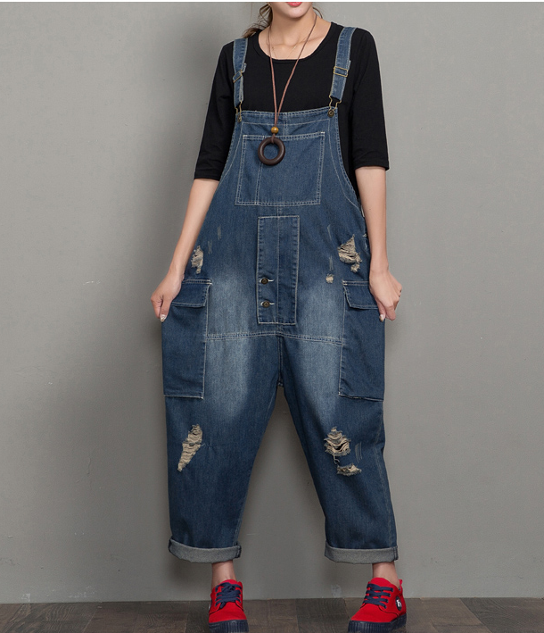 Denim Casual Spring Denim Overall Women Jumpsuits QYCQ35 VPPBUY shop