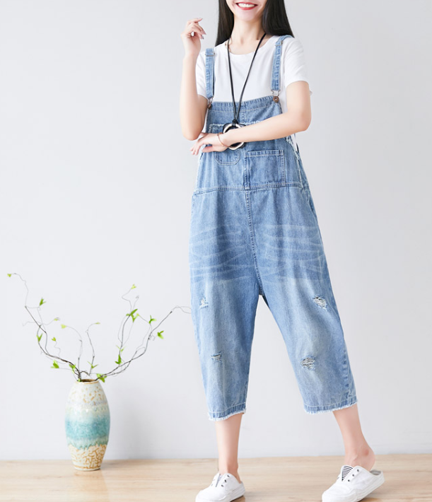 Denim Casual Spring Denim Overall Women Jumpsuits 21 VPPBUY shop