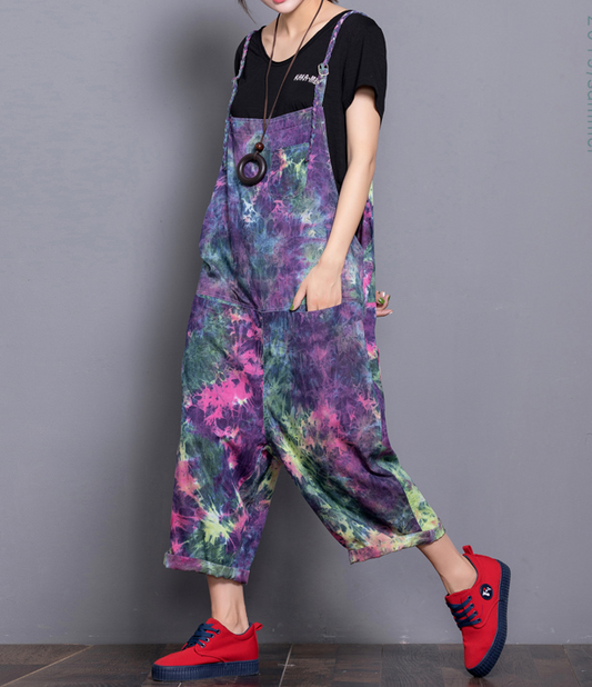 Floral Loose Denim Casual Spring Denim Overall Women Jumpsuits 19 VPPBUY shop