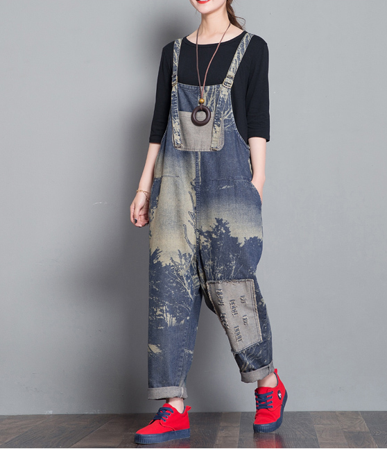 Denim Casual Spring Denim Overall Women Jumpsuits QY3 VPPBUY shop